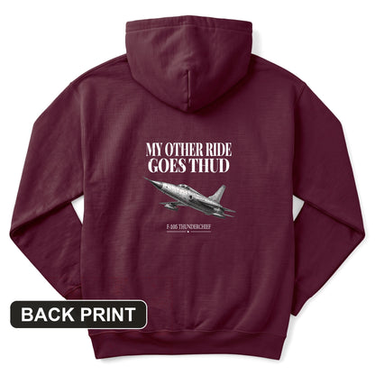 Thud Back Print Hoodie