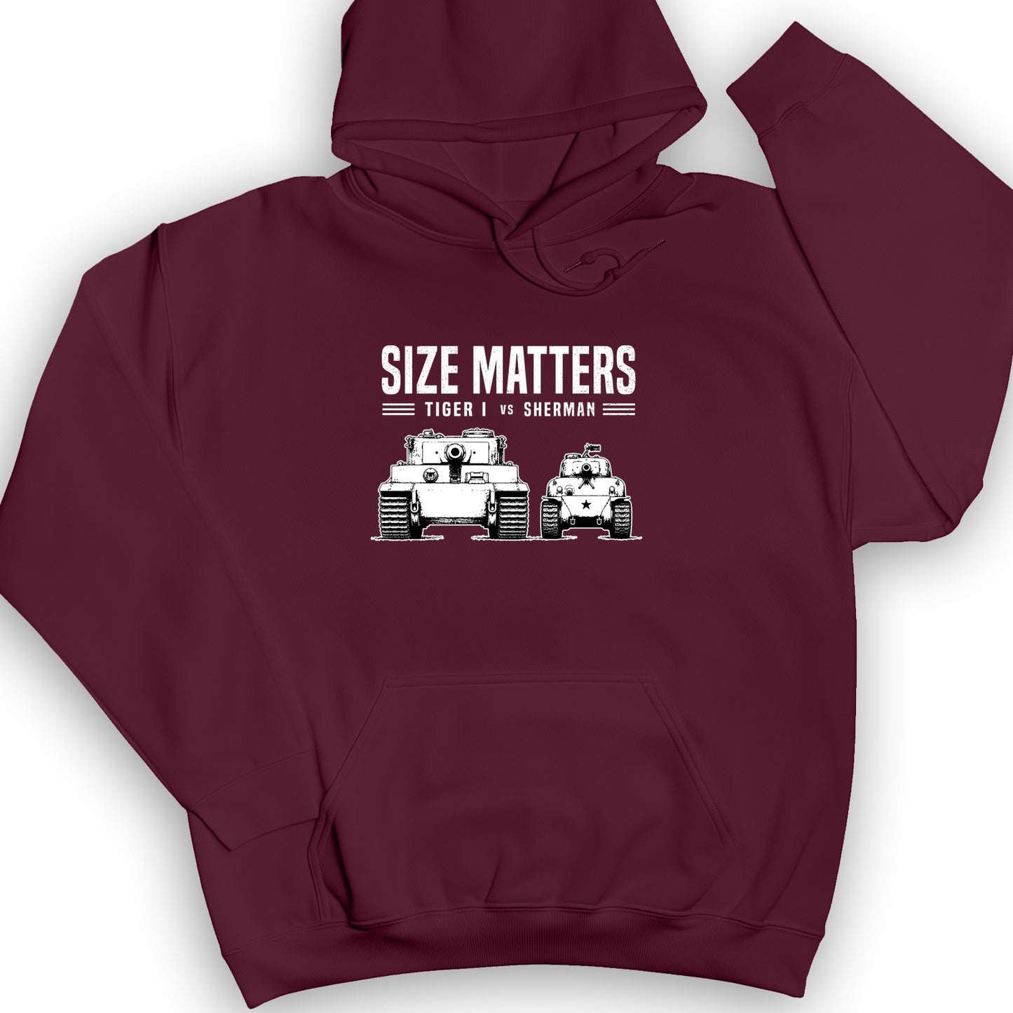 Tiger vs Sherman Hoodie