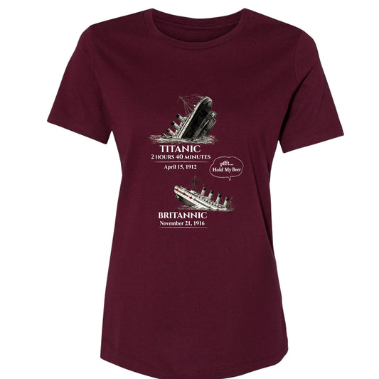 Titanic and Britannic Women's T-Shirt