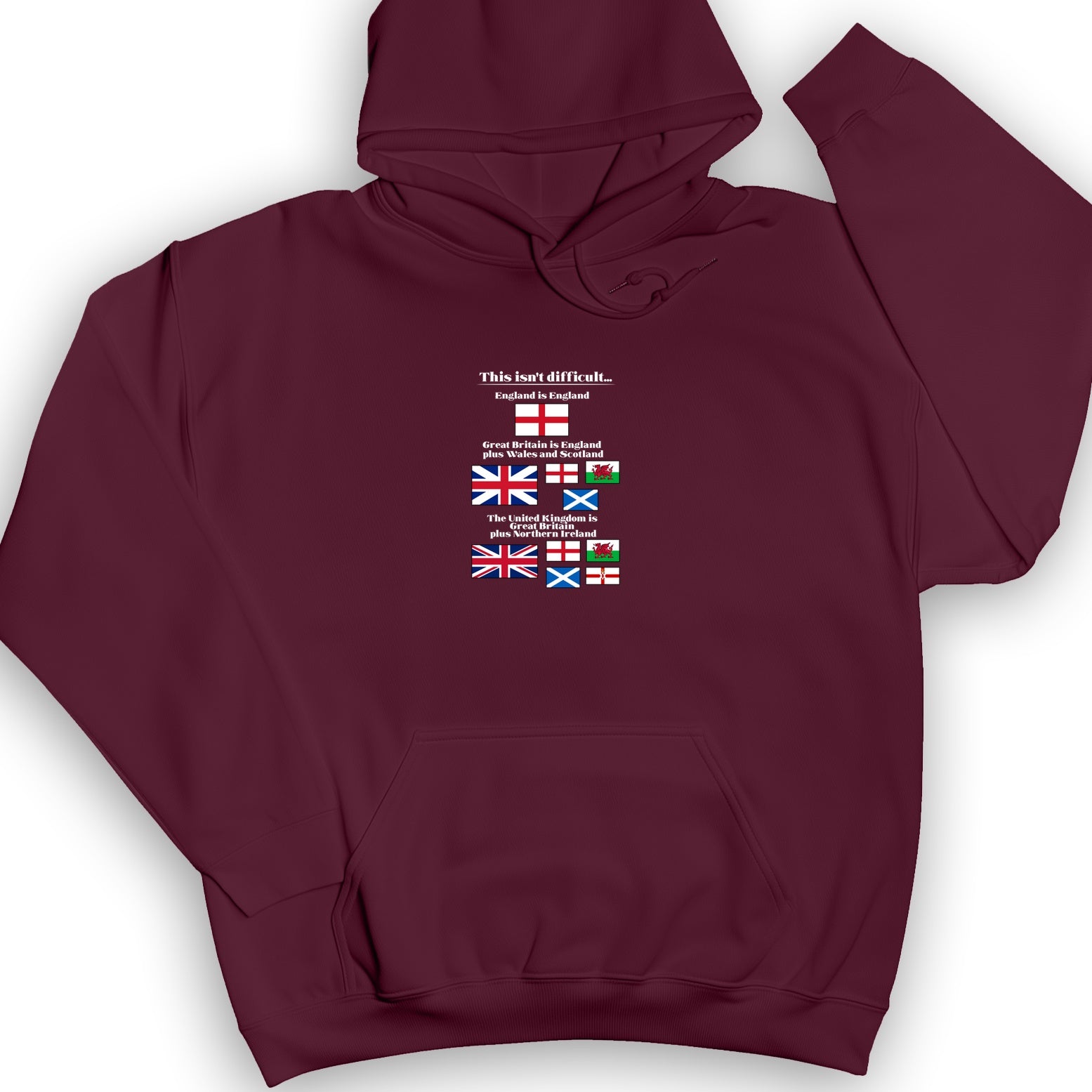 UK Make-up Hoodie