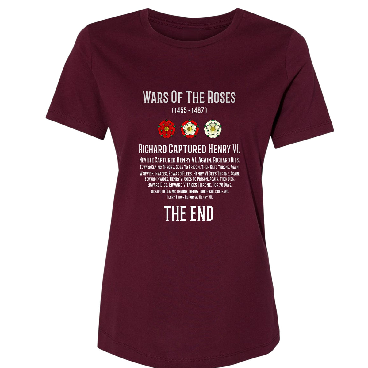 Wars Of The Roses Women's T-Shirt
