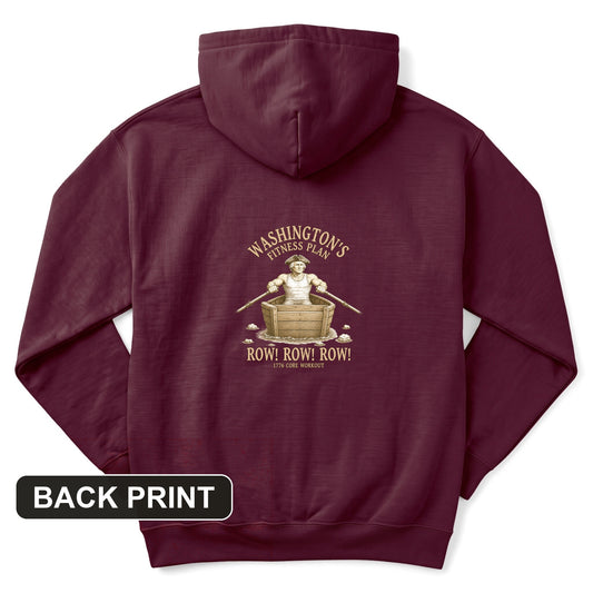 Washington Fitness Plan Back Print Hoodie