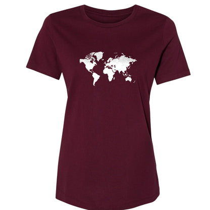 World Map Women's T-Shirt
