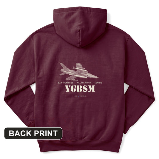 YGBSM Wild Weasel Back Print Hoodie