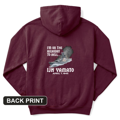 Yamato Back Print Hoodie