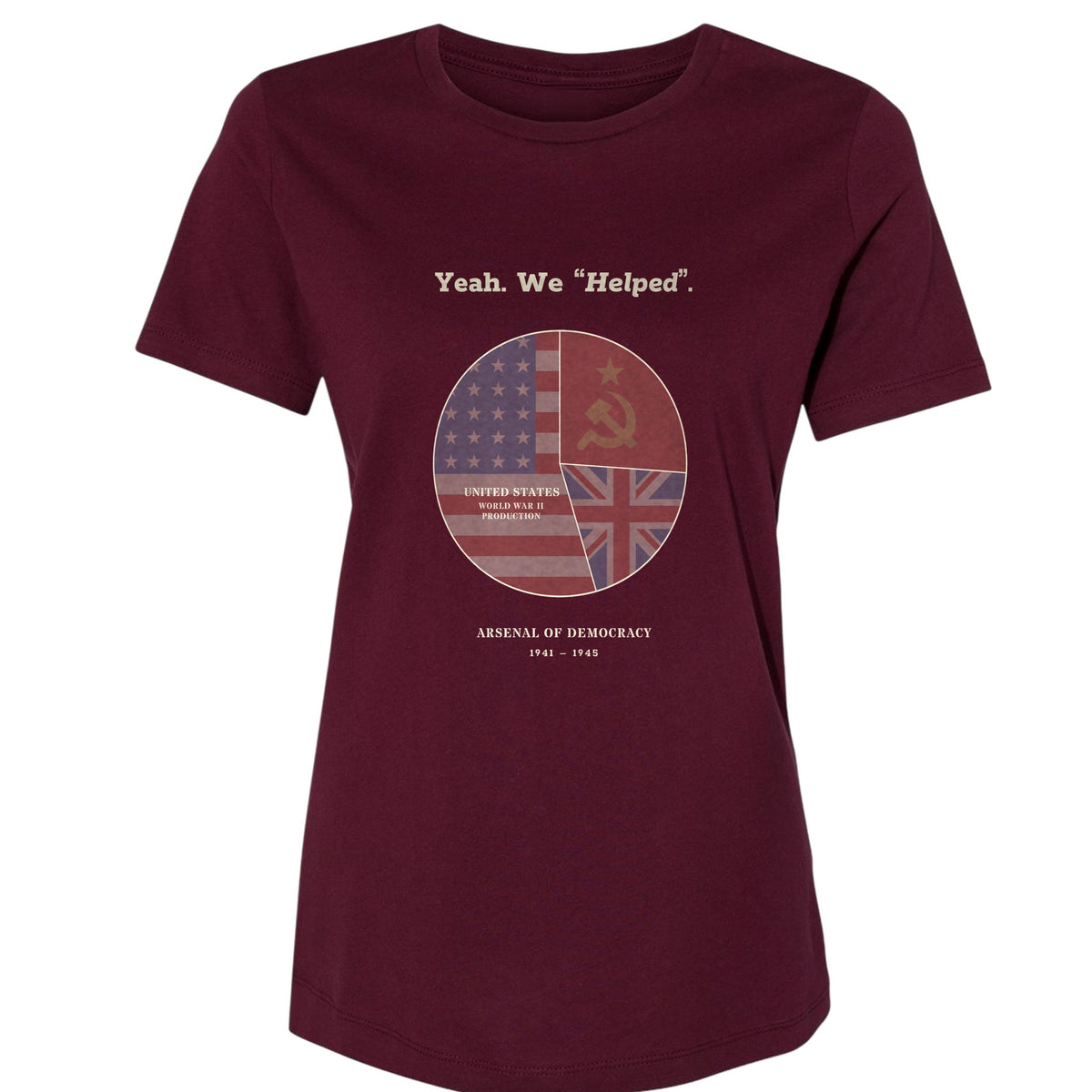 Yeah We Helped Arsenal of Democracy Women's T-Shirt