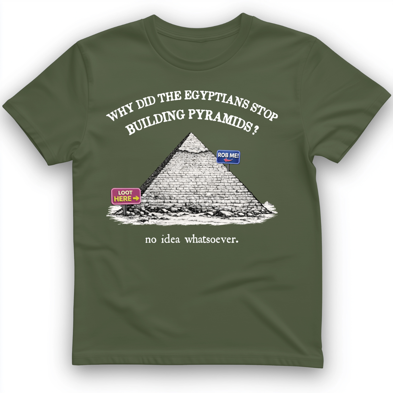Stop Building Pyramids T-Shirt
