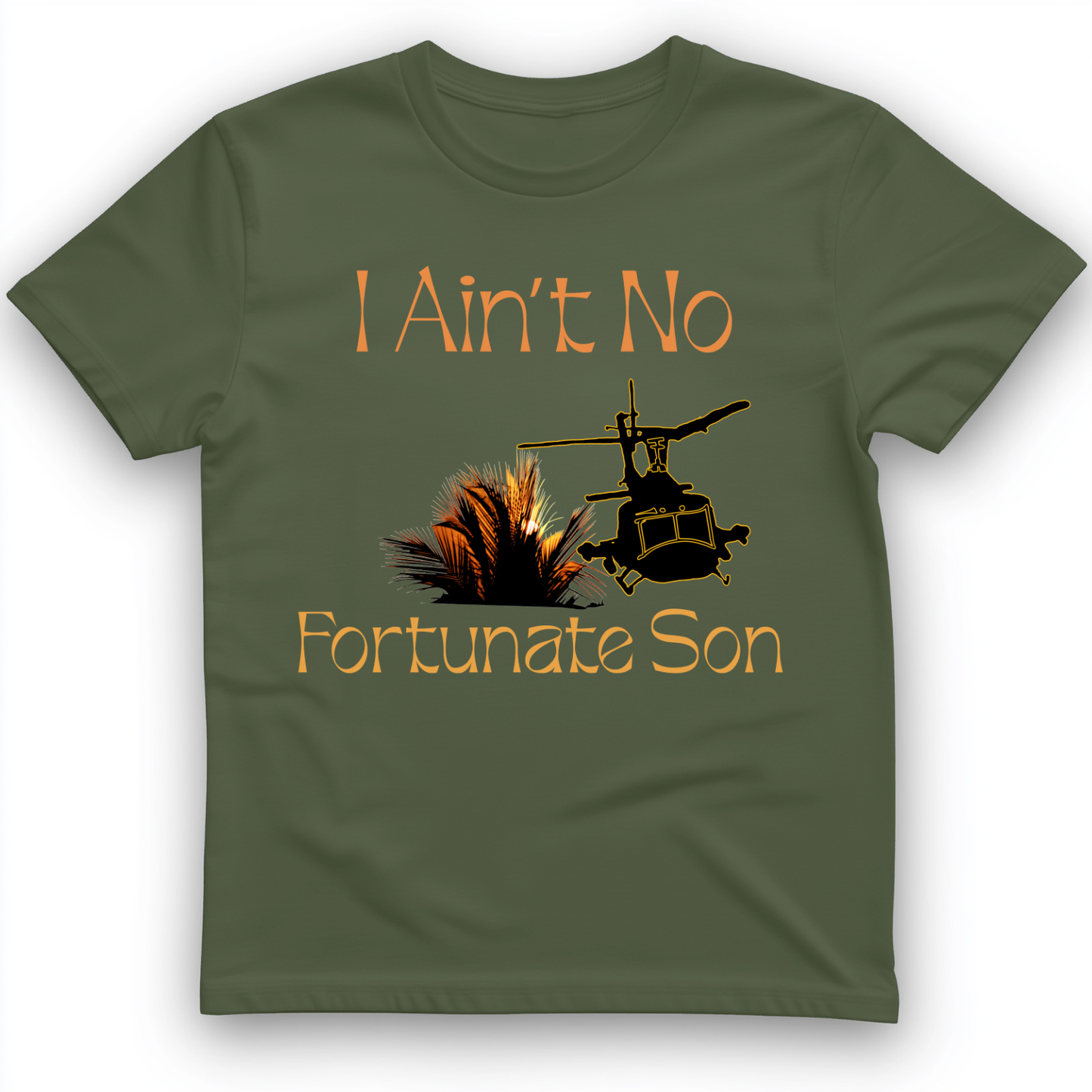 Fortunate Son T-Shirt Military Green / S