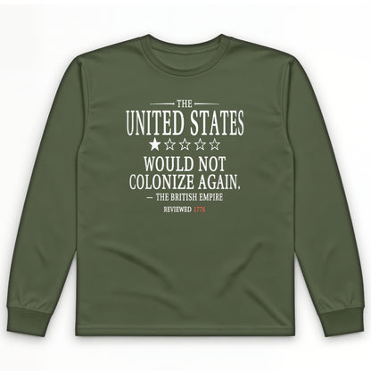 1 Star US Long Sleeve T-Shirt