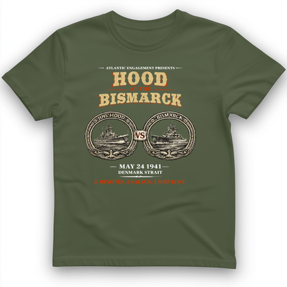Hood vs Bismark T-Shirt