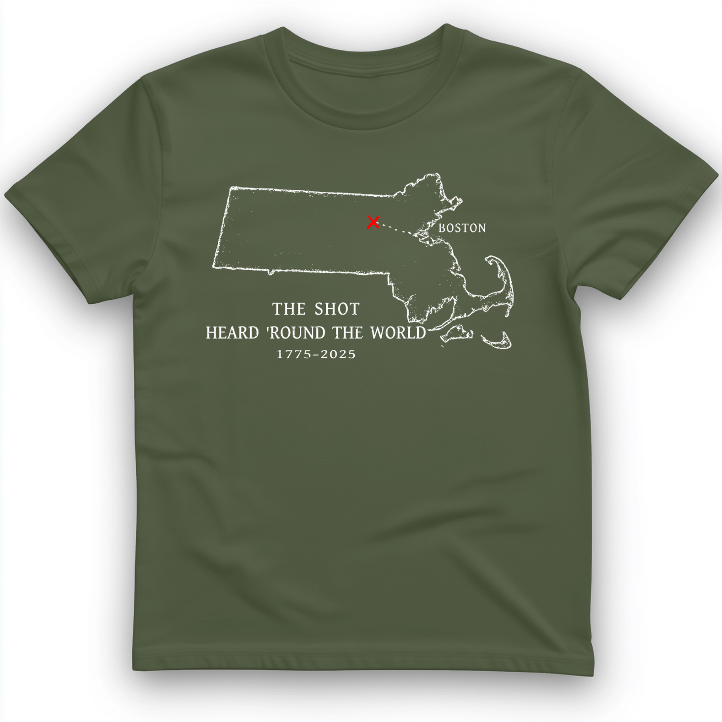 Shot Heard Round The World T-Shirt