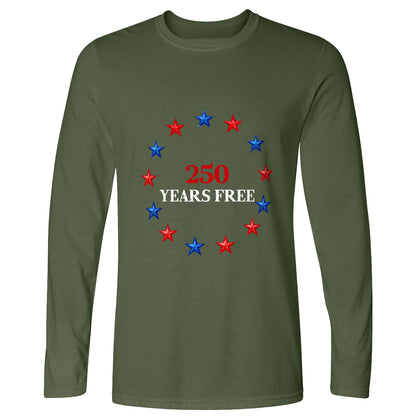 250 Years Free Long Sleeve T-Shirt