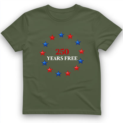 250 Years Free T-Shirt