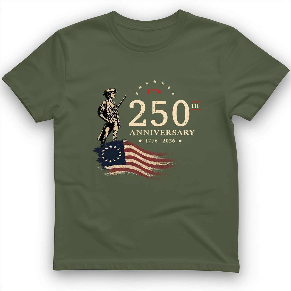 250th Anniversary Soldier T-Shirt