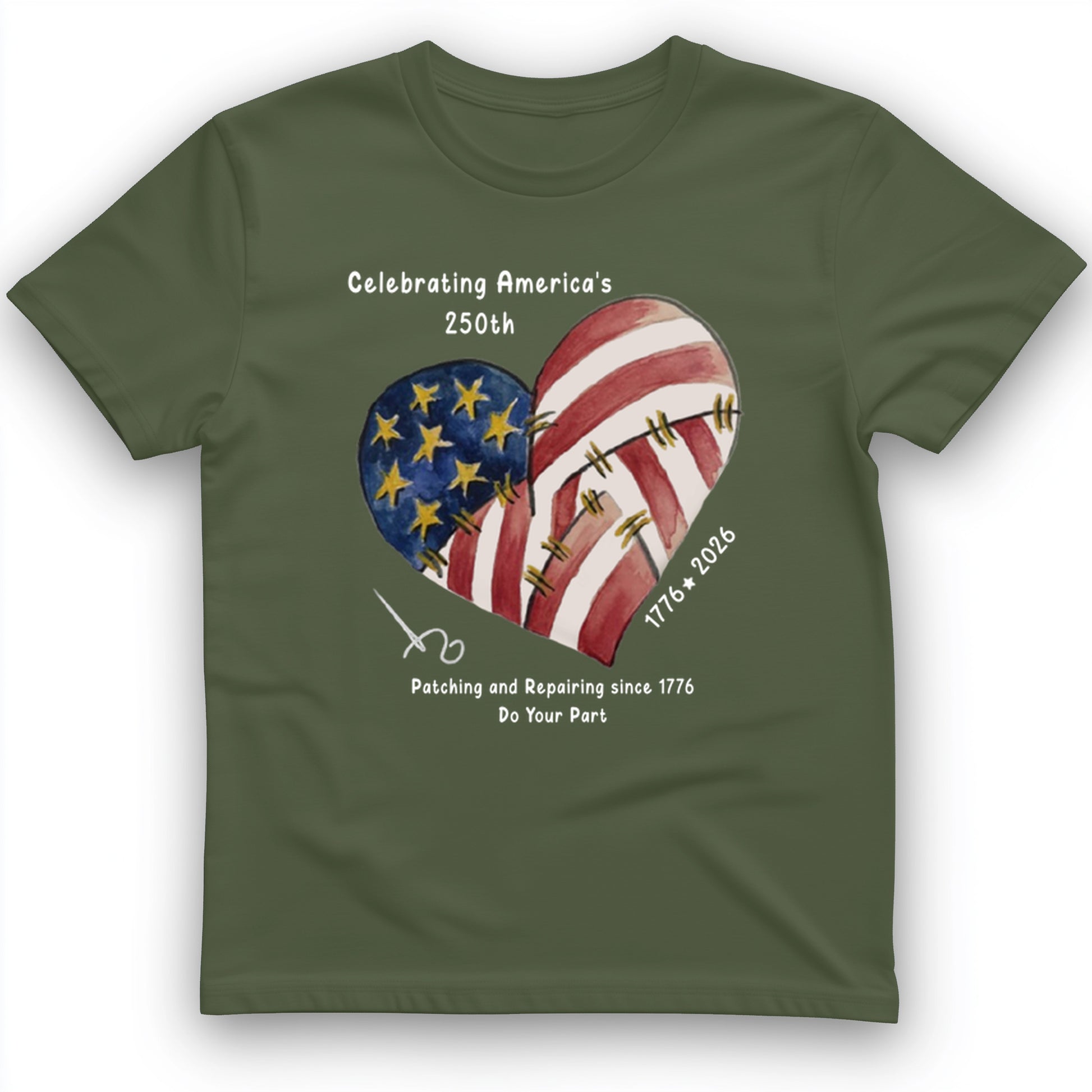 250th Heart T-Shirt