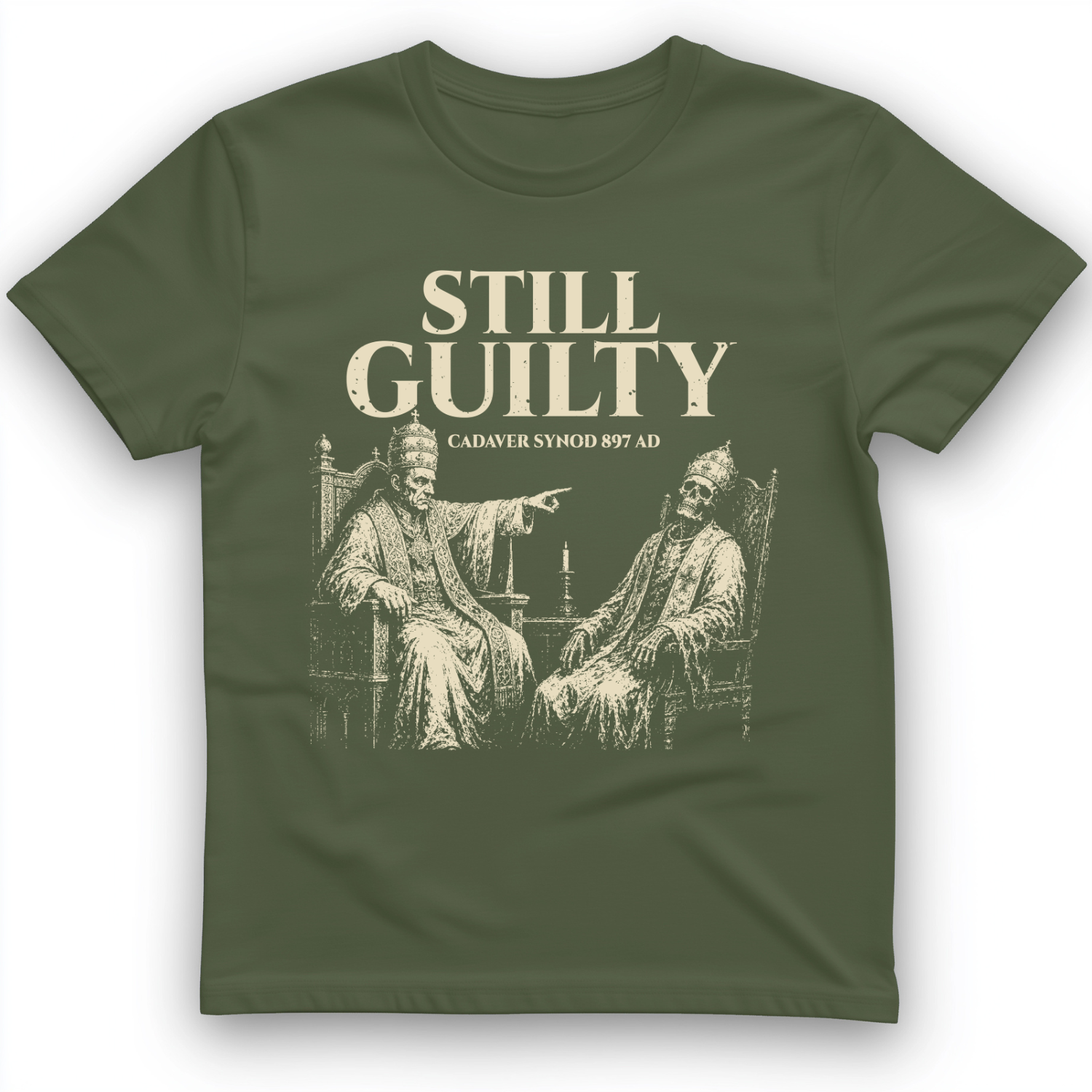 Cadaver Synod T-Shirt Military Green / S