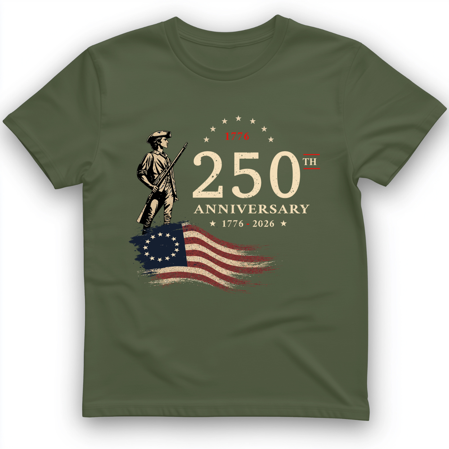 250th Anniversary Soldier T-Shirt