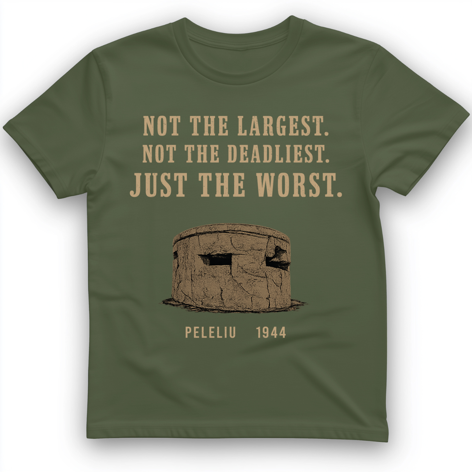 Peleliu T-Shirt Military Green / S
