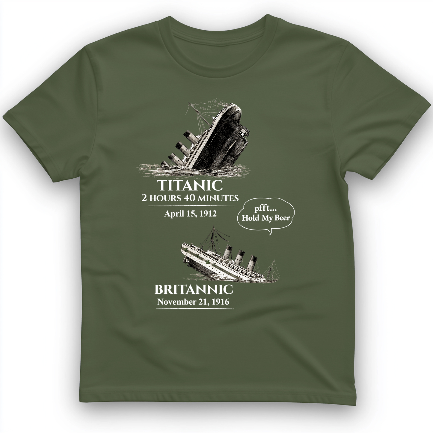 Titanic and Britannic T-Shirt