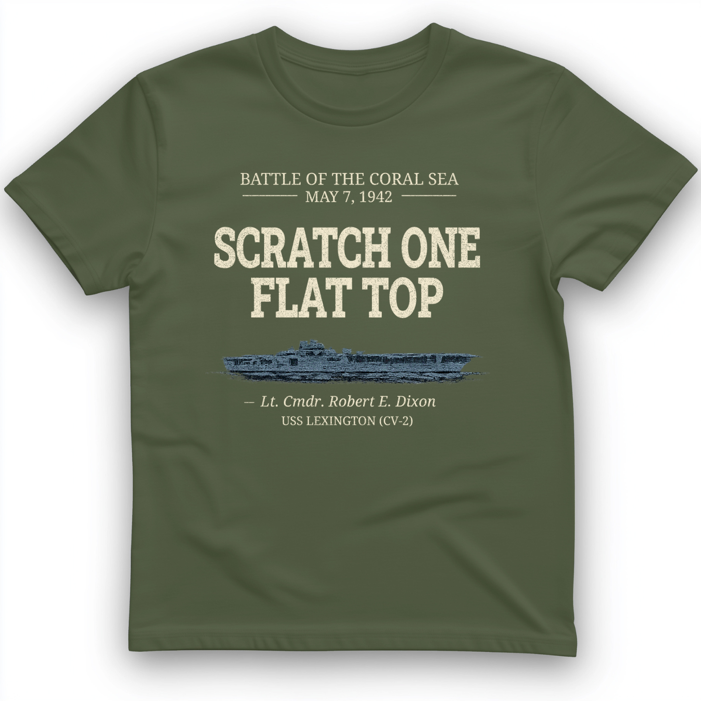 Scratch One Flat Top T-Shirt