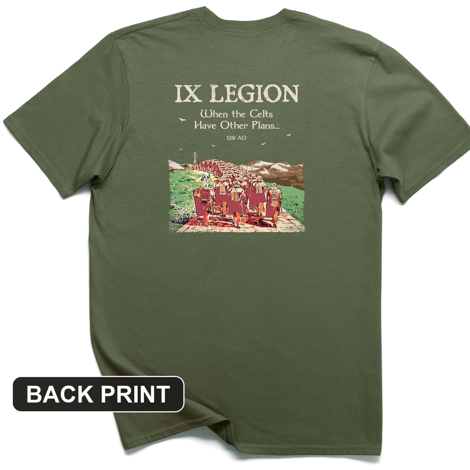 9th Legion Back Print T-Shirt