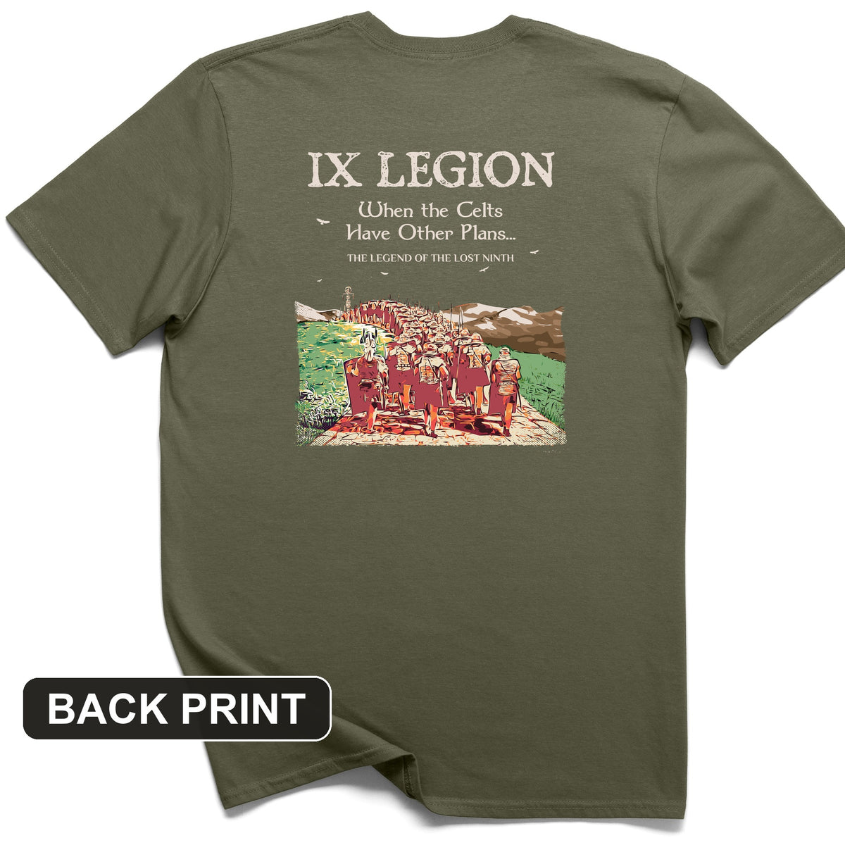 9th Legion Back Print T-Shirt