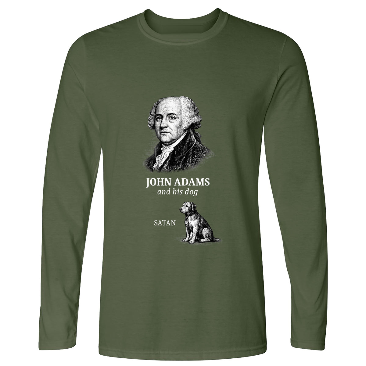 Adams and Satan Long Sleeve T-Shirt