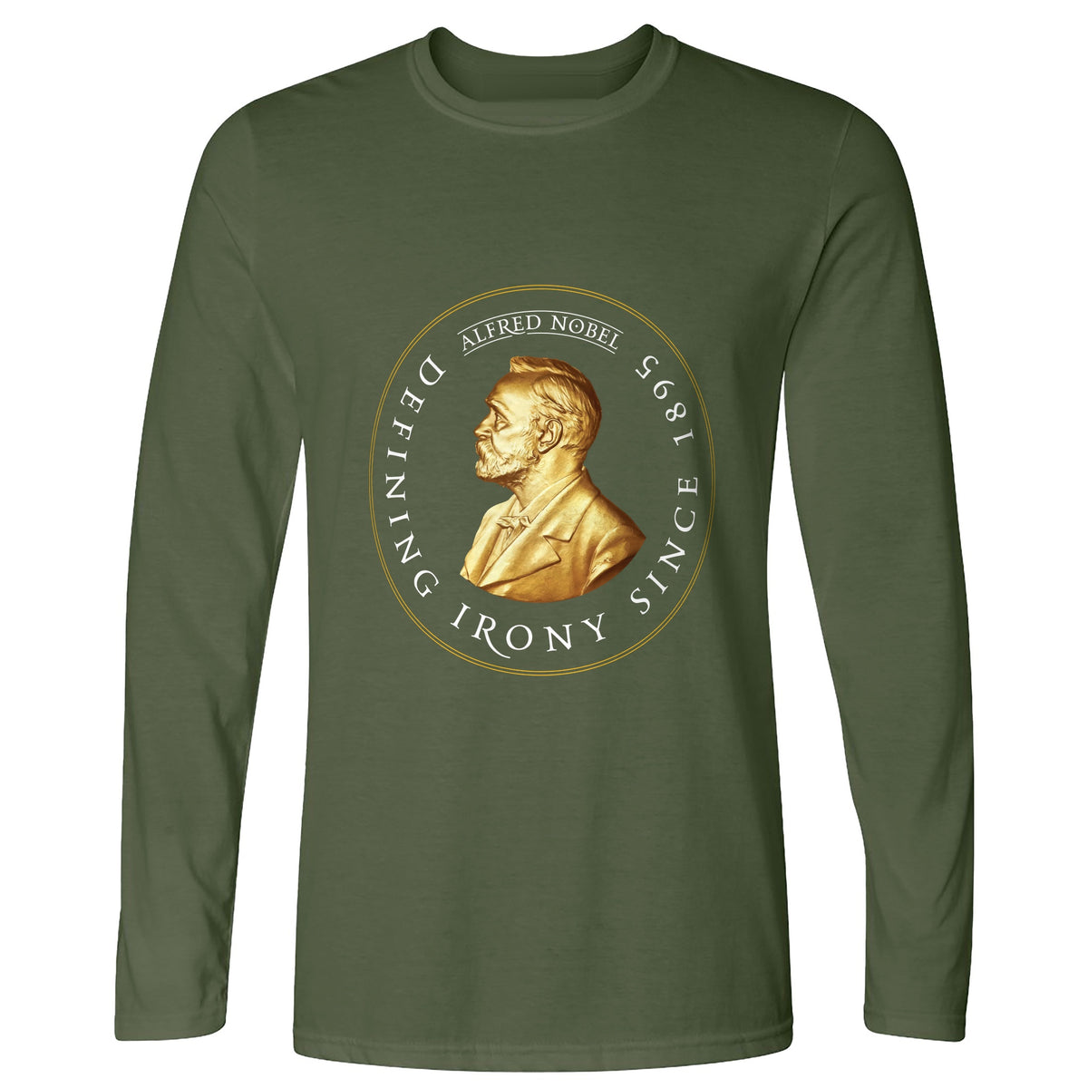 Alfred Nobel Long Sleeve T-Shirt