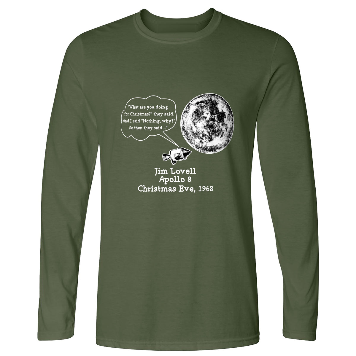 Apollo 8 Long Sleeve T-Shirt