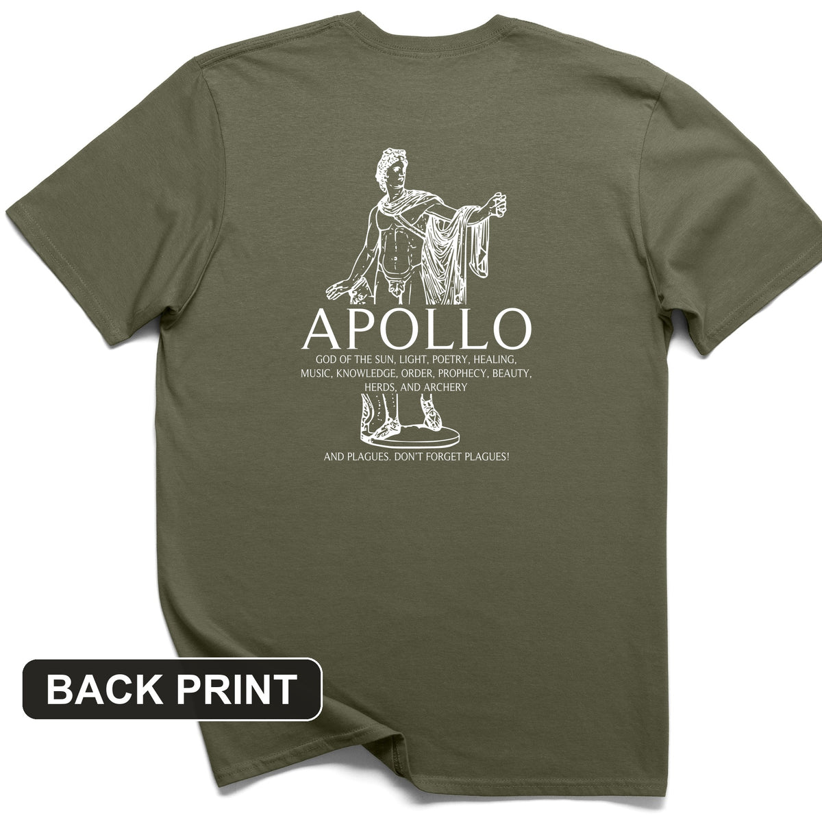 Apollo Back Print T-Shirt