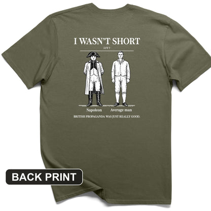 Average Height Back Print T-Shirt