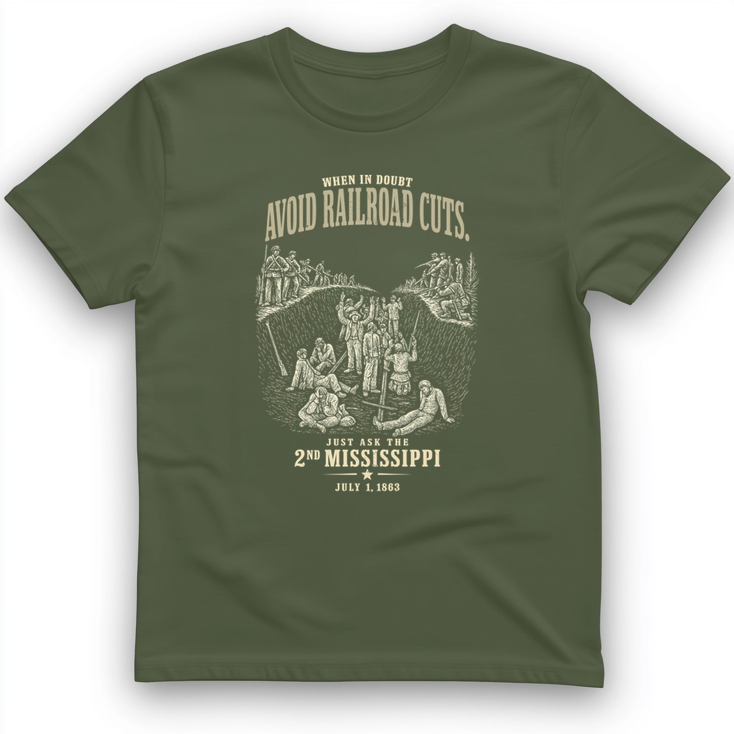Avoid Railroad Cuts T-Shirt