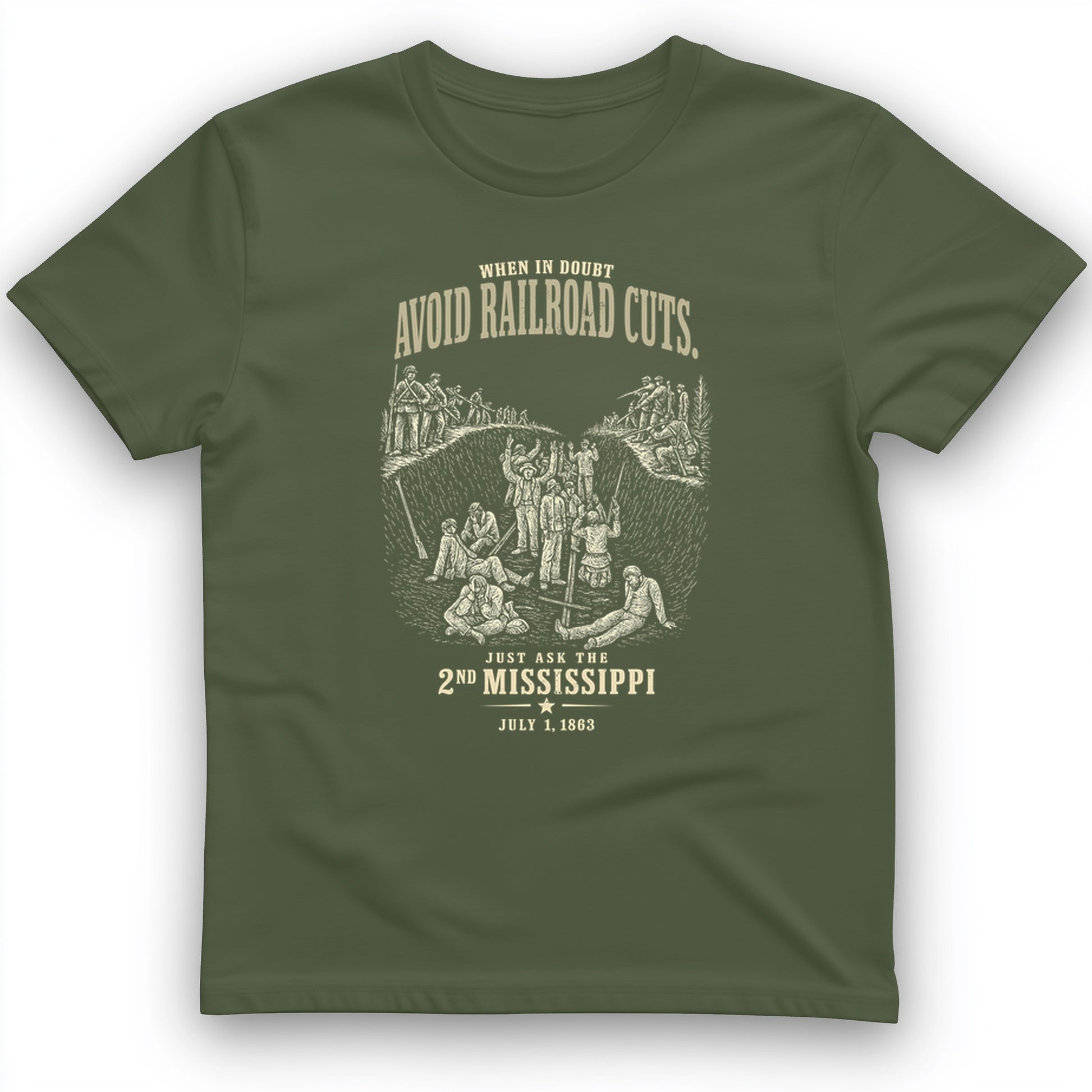 Avoid Railroad Cuts T-Shirt
