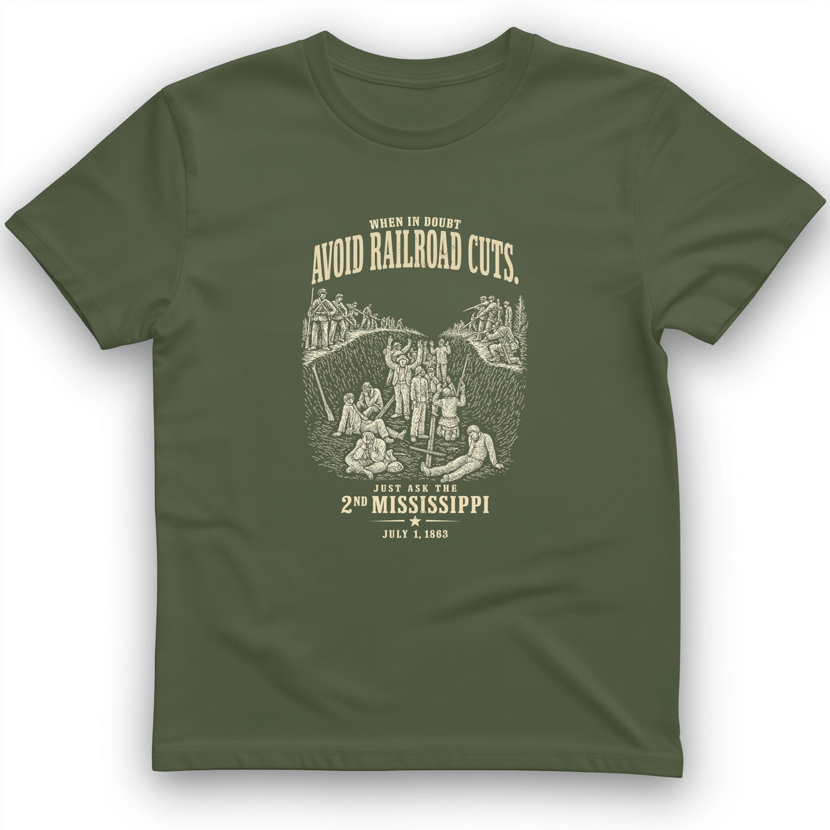 Avoid Railroad Cuts T-Shirt