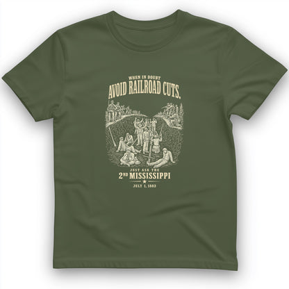 Avoid Railroad Cuts T-Shirt