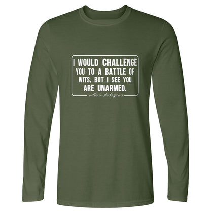 Battle of Wits Long Sleeve T-Shirt