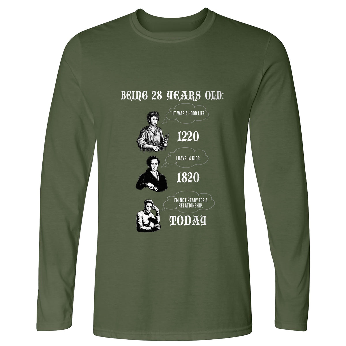 Being 28 Today Long Sleeve T-Shirt