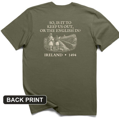 Beyond The Pale Back Print T-Shirt