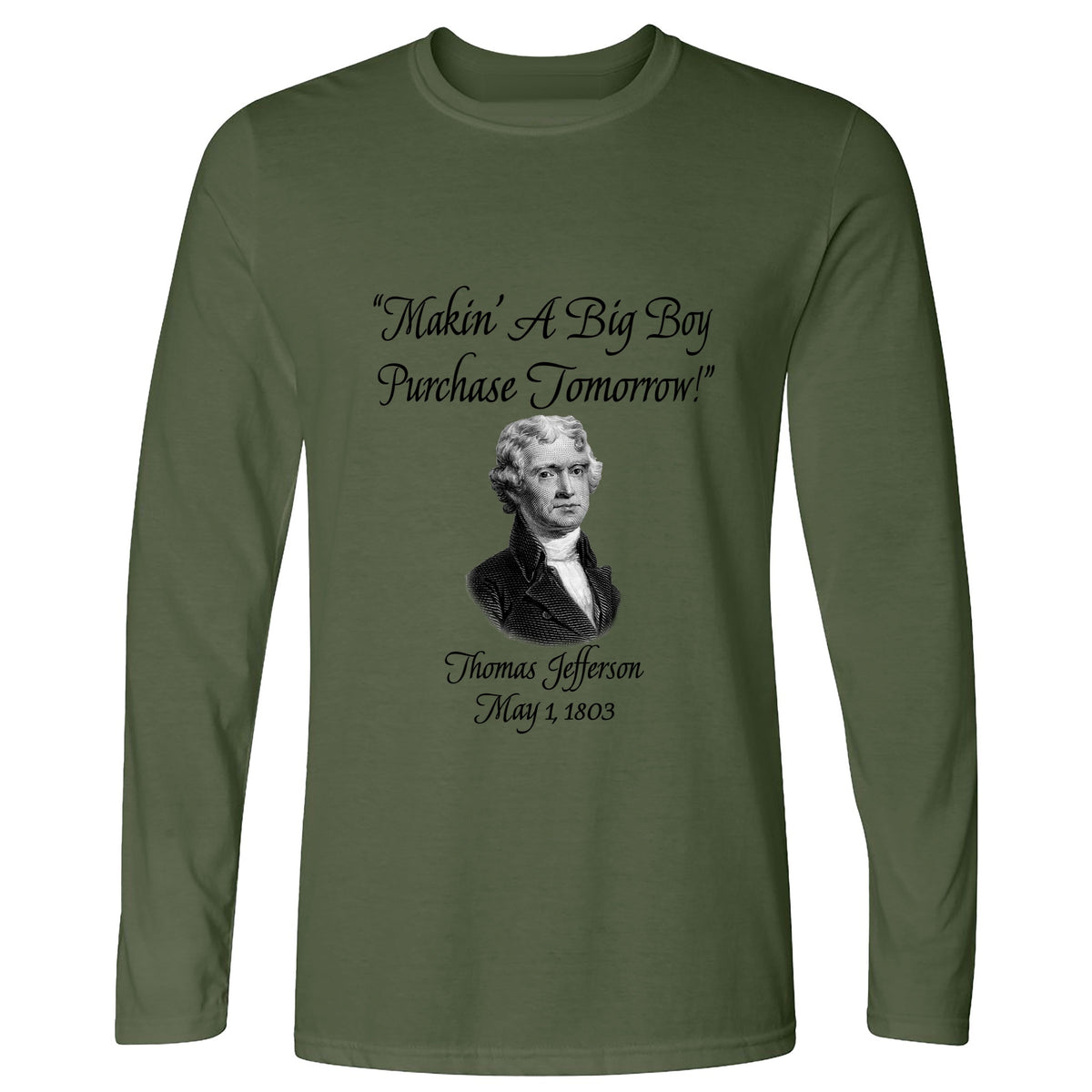 Big Boy Purchase Long Sleeve T-Shirt