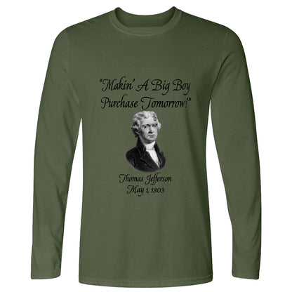 Big Boy Purchase Long Sleeve T-Shirt