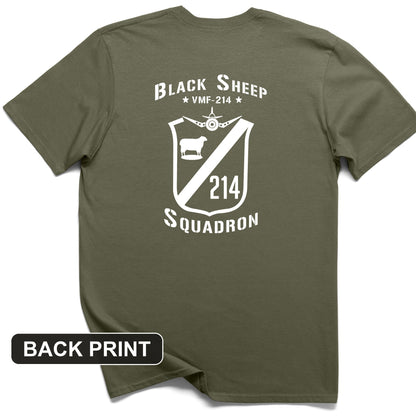 Black Sheep Back Print T-Shirt