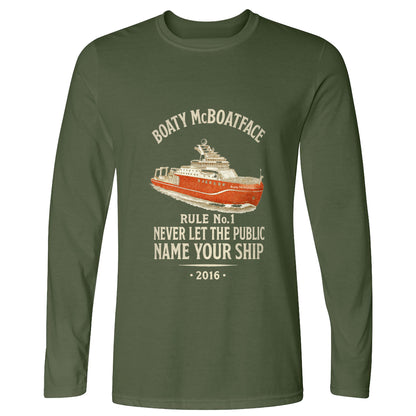 Boaty McBoatface Long Sleeve T-Shirt