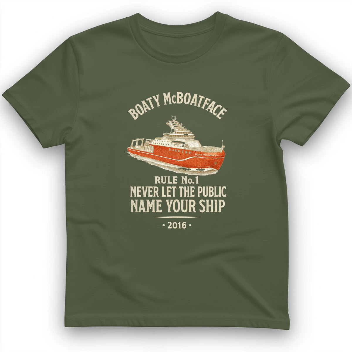 Boaty McBoatface T-Shirt