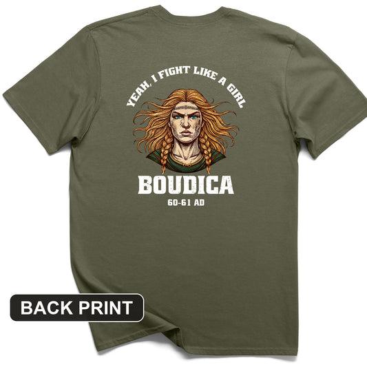 Boudica Back Print T-Shirt
