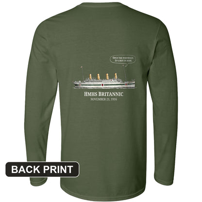 Britannic Back Print Long Sleeve T-Shirt