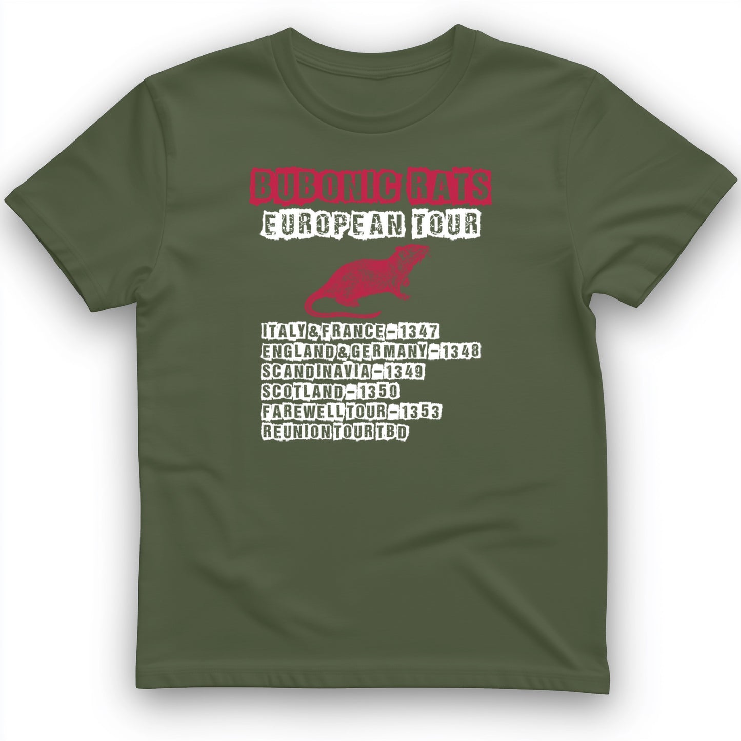Bubonic Rats World Tour T-Shirt