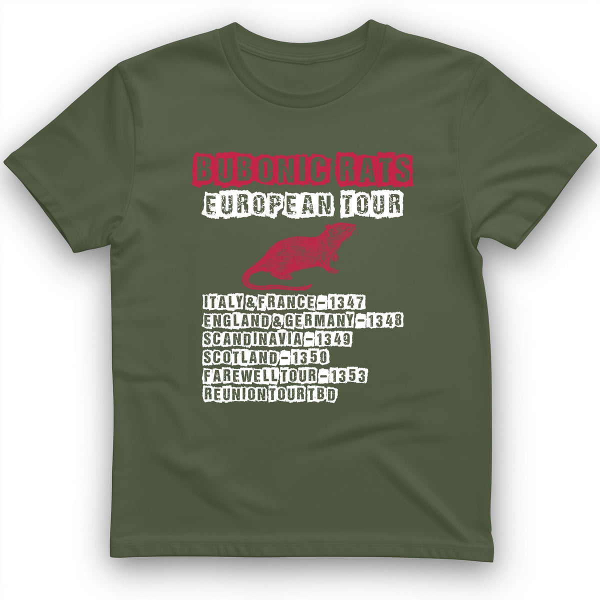 Bubonic Rats World Tour T-Shirt