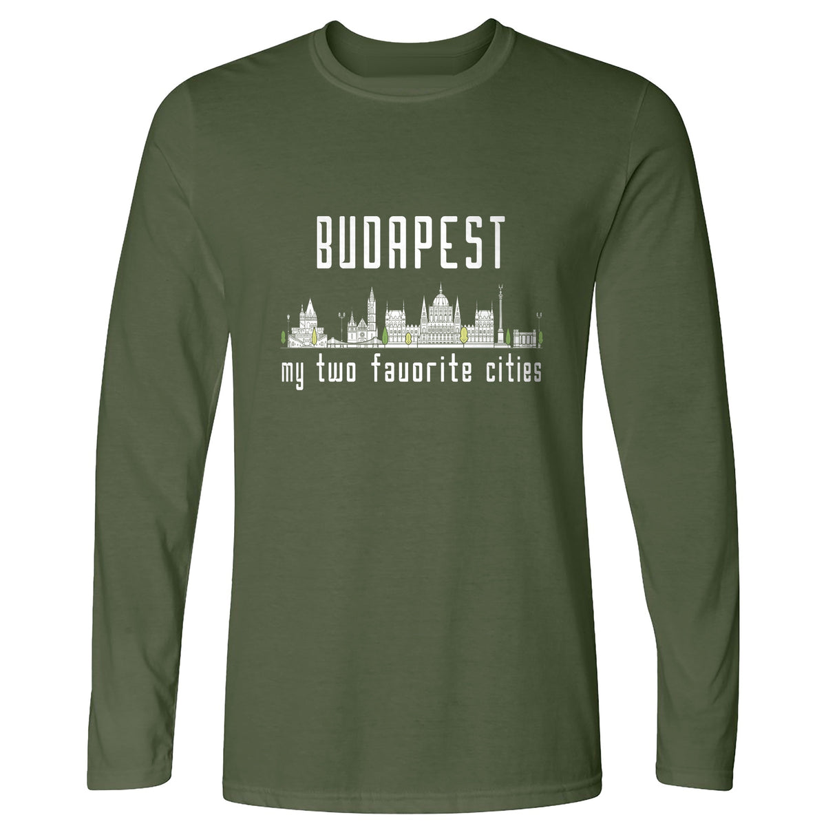 Budapest 2 Long Sleeve T-Shirt