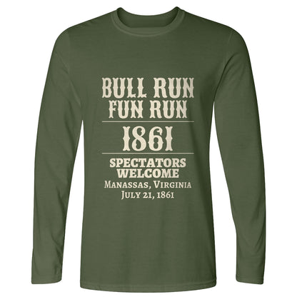 Bull Run Fun Run 1861 Long Sleeve T-Shirt