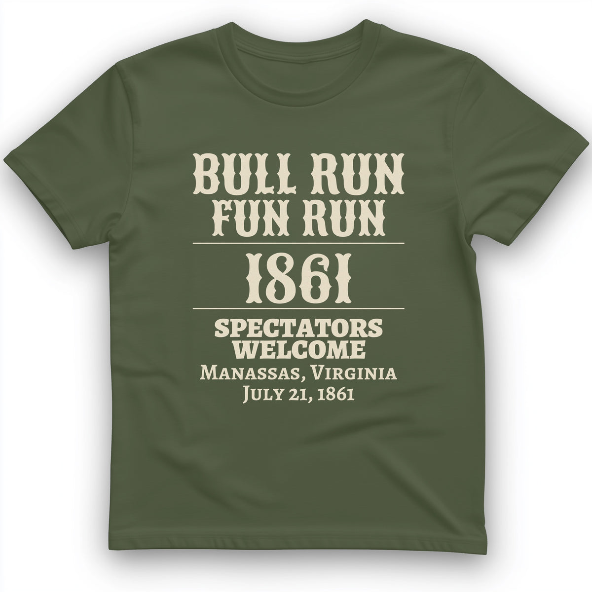Bull Run Fun Run 1861 T-Shirt